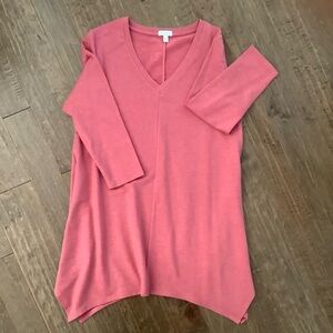 Garnet Hill Popover Tunic Top, Size M
